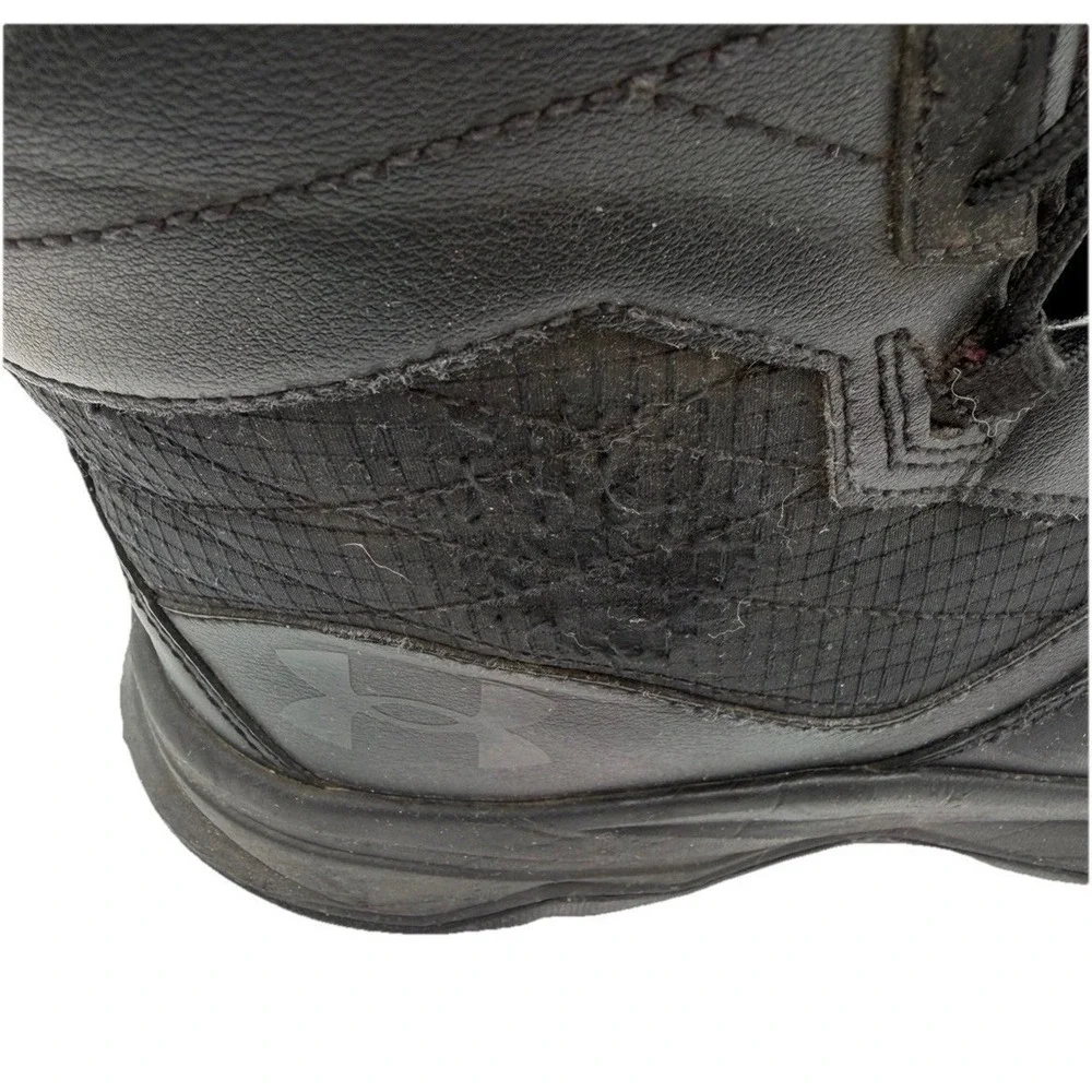 Under Armour UA Stellar G2 Tactical‎ Boots Black Slip Resistant Men 11.5 * Read